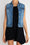 Chaleco Destructed Regular Fit