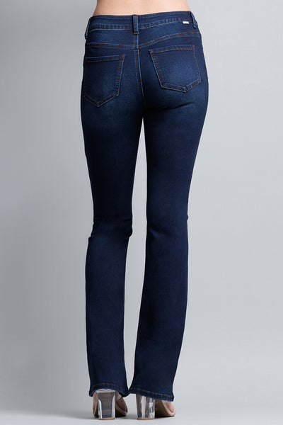 High Rise 5-Pocket Bootcut Jeans