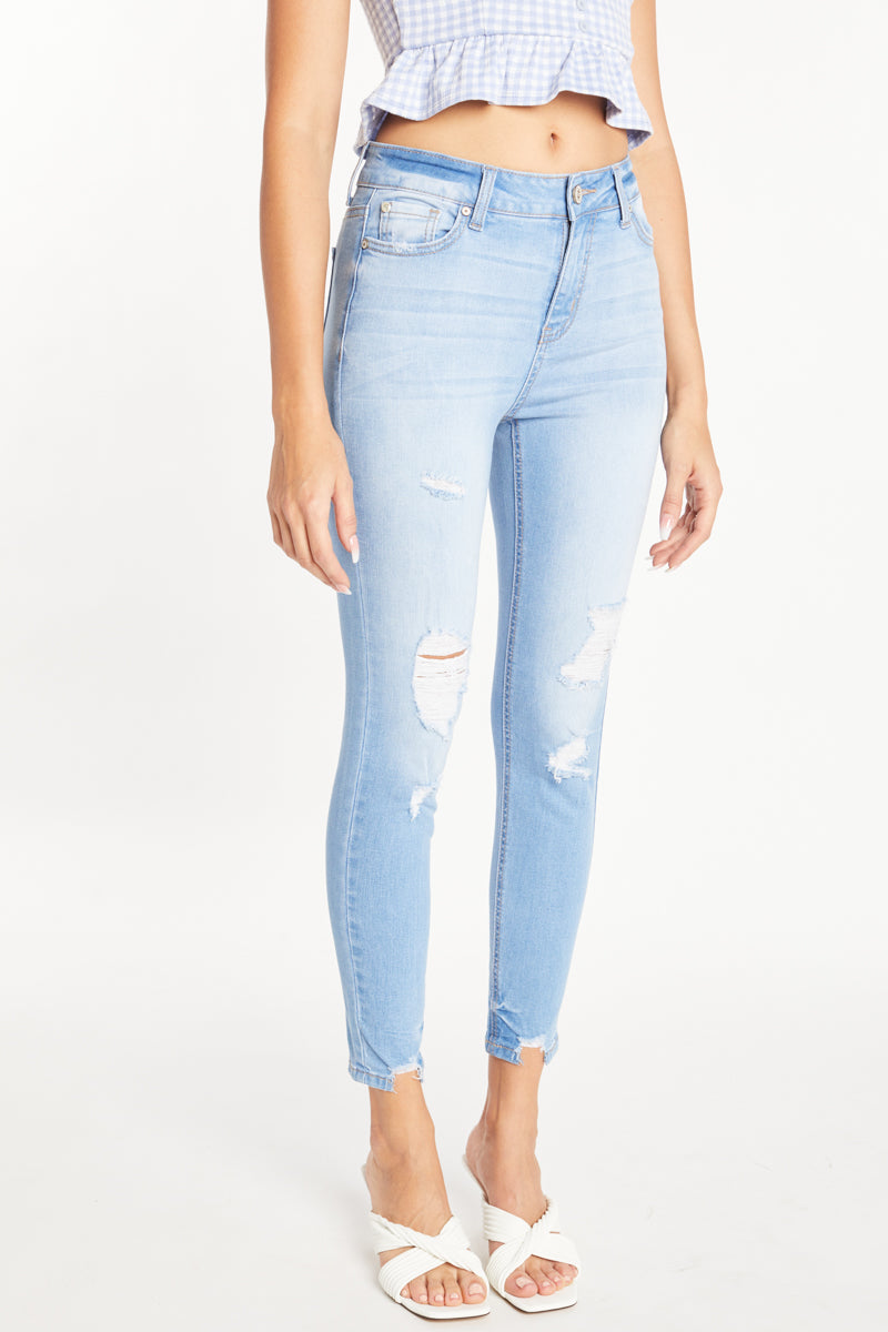 WEP3023 CROPPED SKINNY JEANS MAIN IMAGE  3