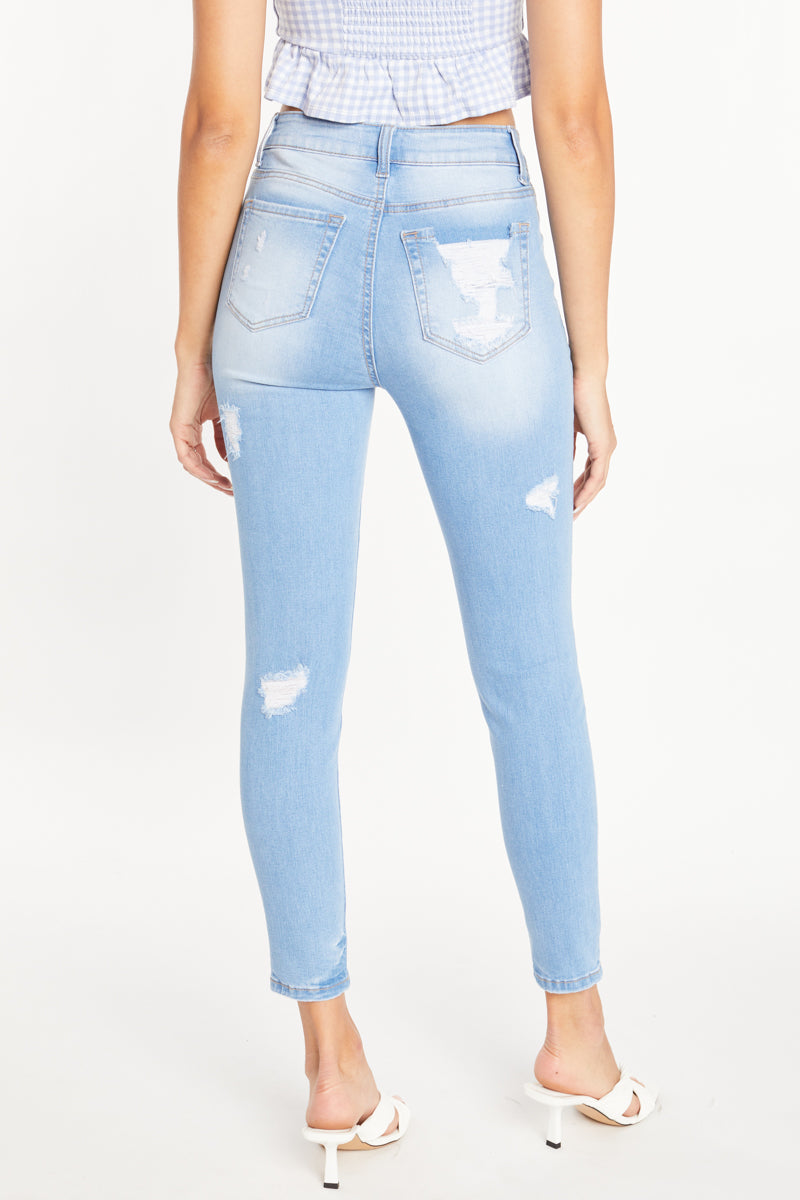 WEP3023 CROPPED SKINNY JEANS MAIN IMAGE 