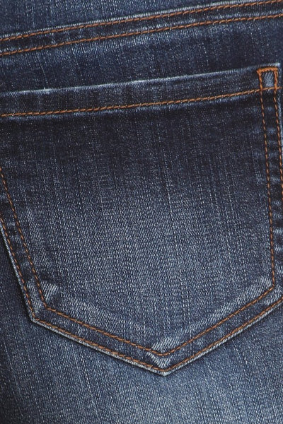 High Rise 5-Pocket Ankle Skinny