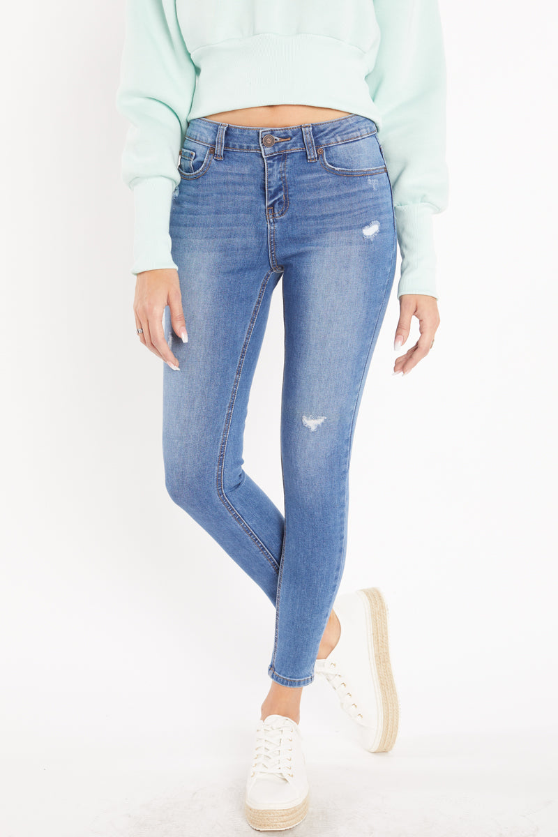 WEP3285 ANKLE SKINNY JEANS MAIN IMAGE 1