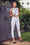 High Rise 2-Button Destructed Ankle Skinny