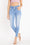High Rise 3-Button Ankle Skinny