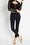 High Rise Ankle Skinny in Washed Black