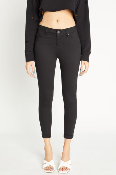 Classic Stretch Cotton Twill Push Up Skinny Jeans