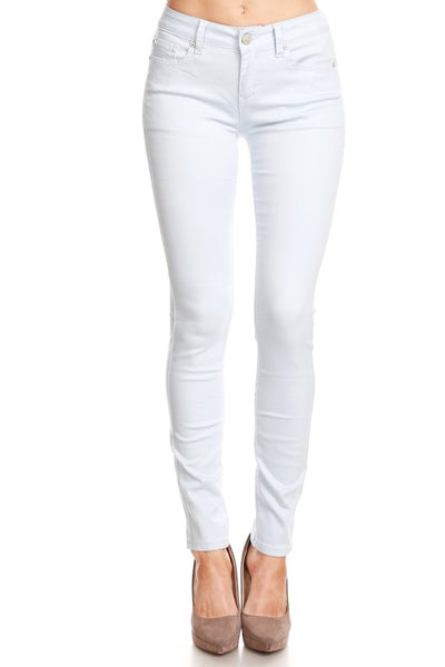 Classic Stretch Cotton Twill Skinny Jeans